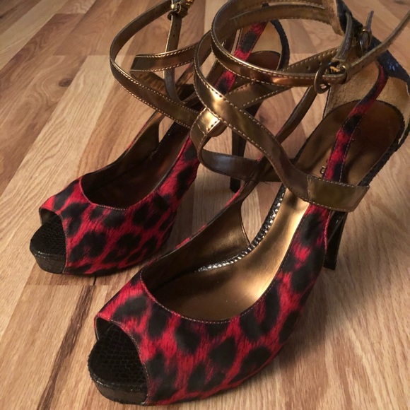 Matching Strapless Mini Dress Sz S & Heels 10 - Picture 10 of 16